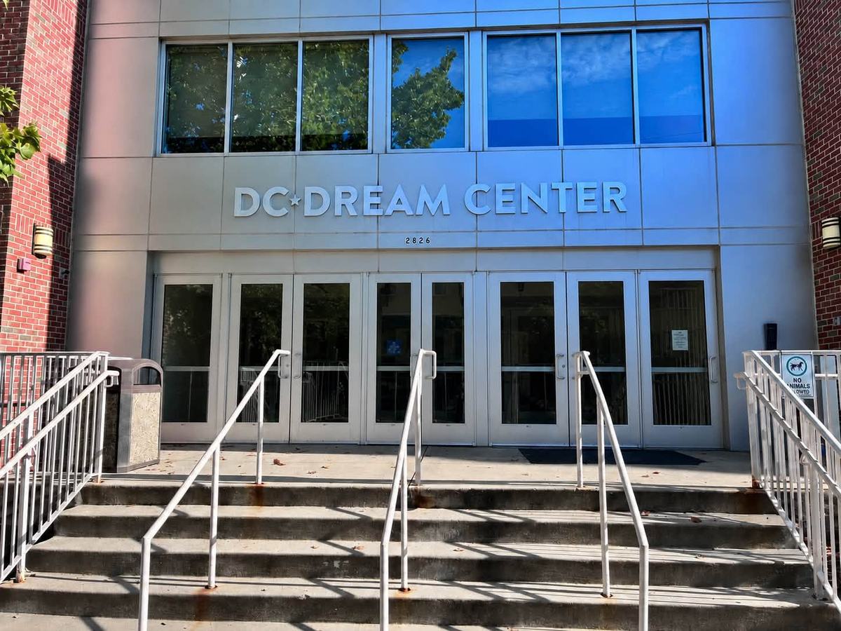 The DC Dream Center building entrance in Washington, D.C.